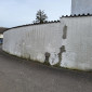 Blick auf die Umfassungsmauer